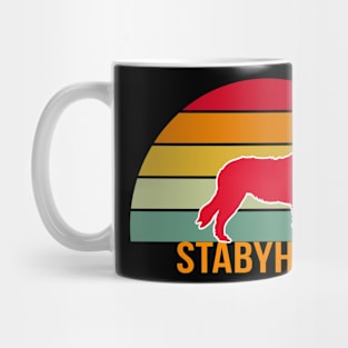 Stabyhoun Vintage Silhouette Mug